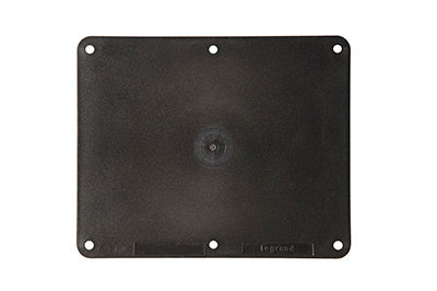 2G BLACK BLANK COVER PLATE