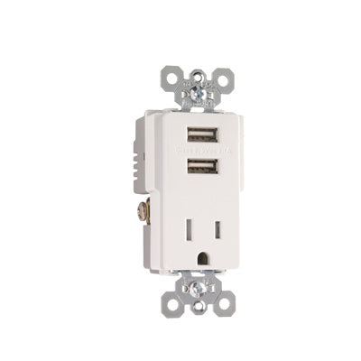 15A TR SPEC GRADE W/ 2.1A USB CHARG W