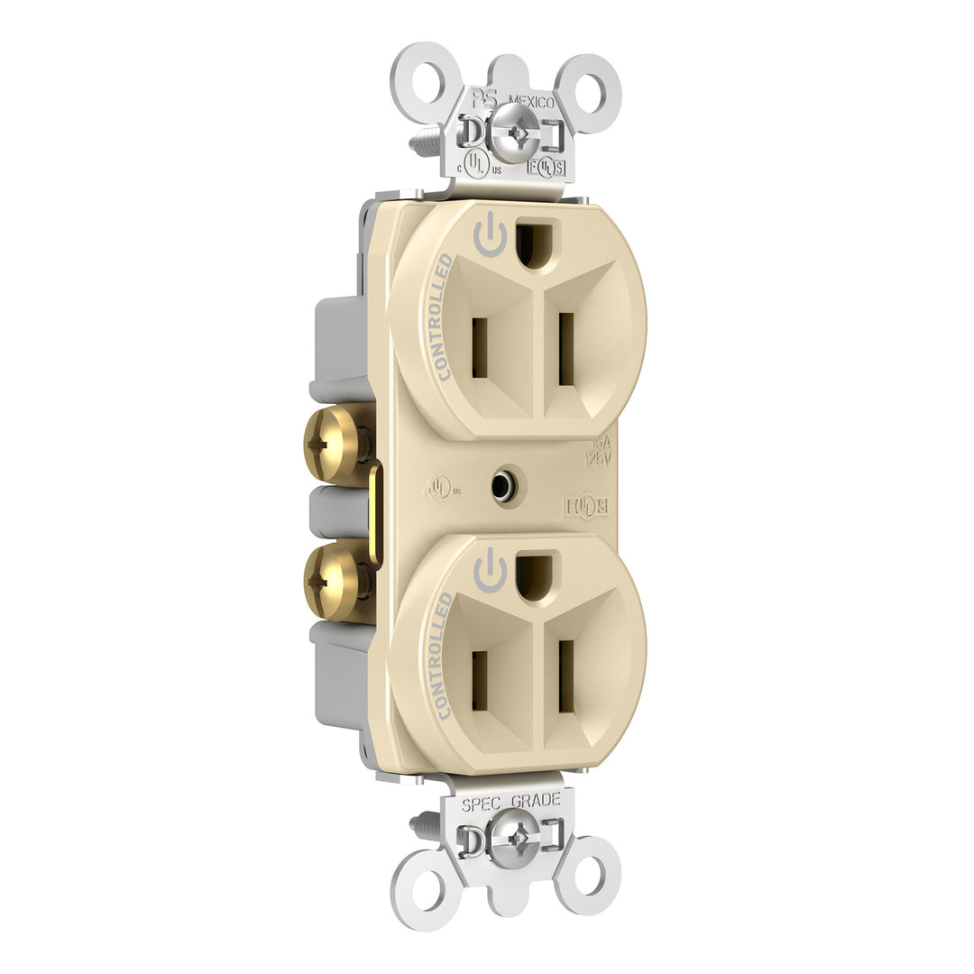 15A DUAL CONT DUP RECP I