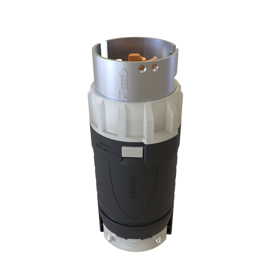 LOCKING PLUG, 50A 3PH 480V