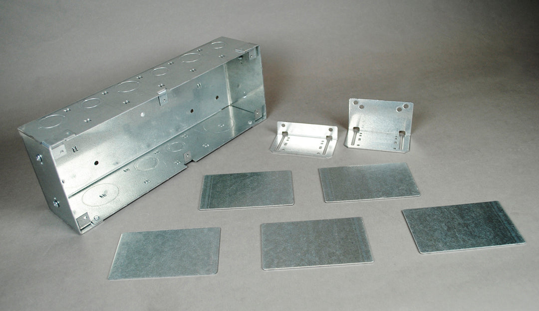 SIX GANG MULTISERVICE IN WALL BOX