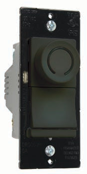 CFL/LED/INC ROTARY DIMMER BK