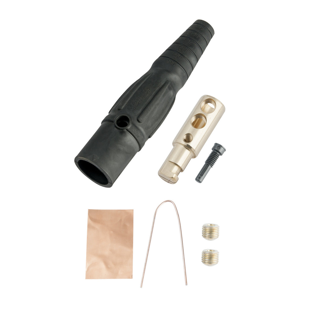 400A 600V MALE CAM TYP PLUG BK
