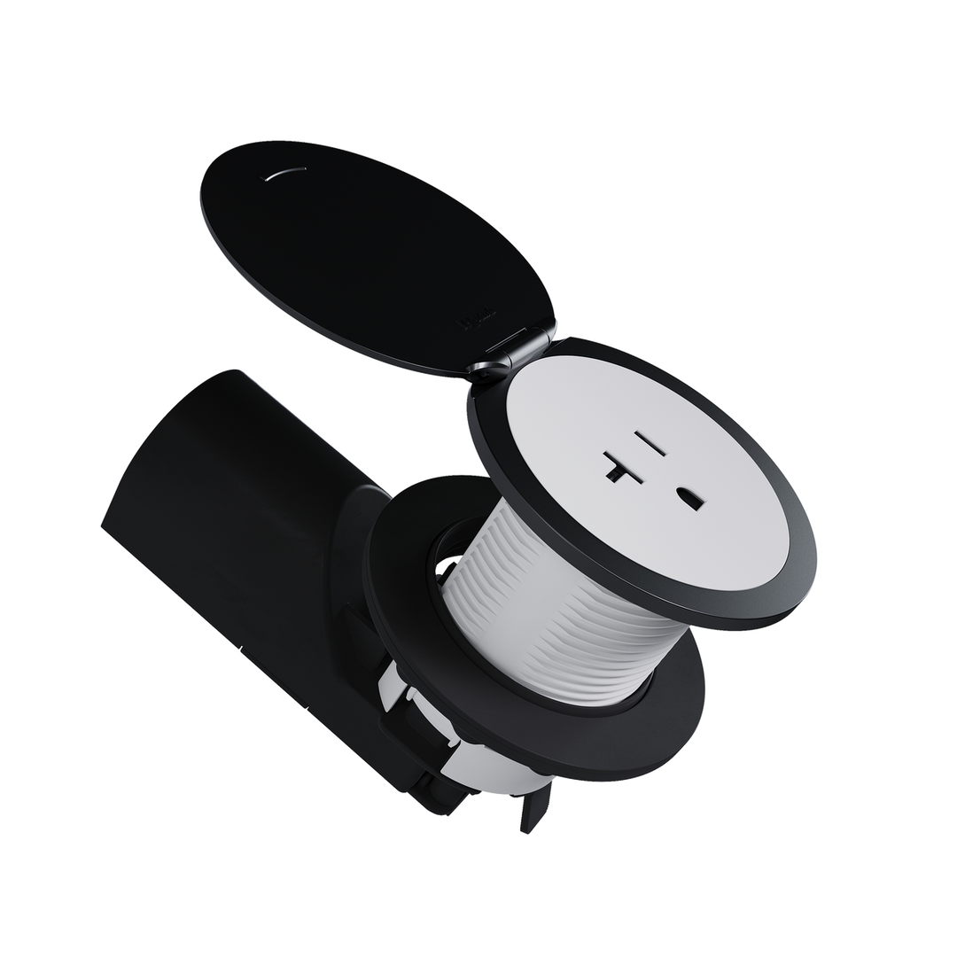 COUNTERTOP POWER LID BK