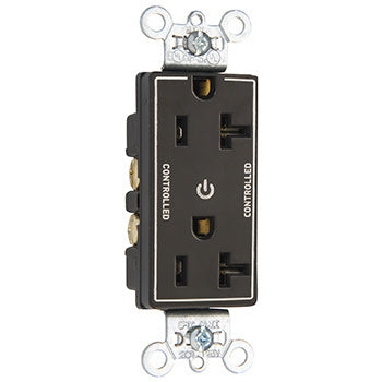 20A DUAL CONT DECO RECP BK