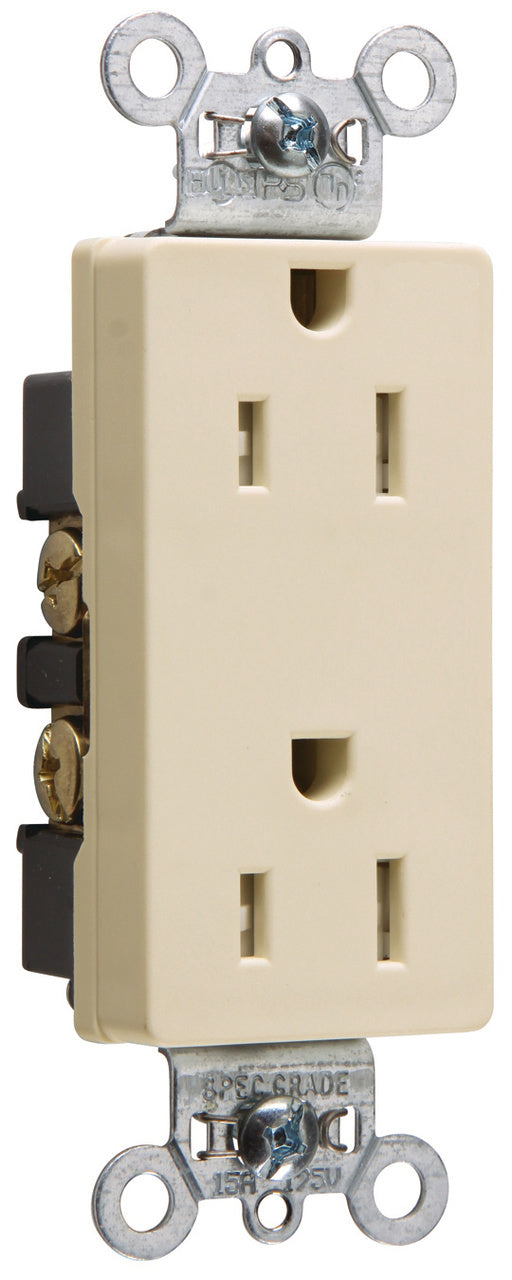 CML TR DECO REC 15A125V B+S WIRE IV