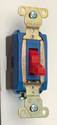 15A 347VAC B+S WIRE CANADA SP SW RED