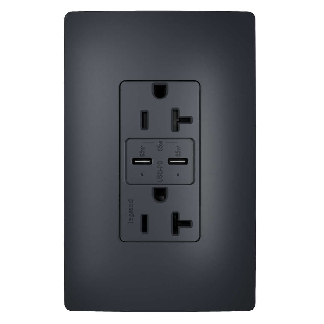 65W PWR DELIVERY USB + TR DUP 20A GR .