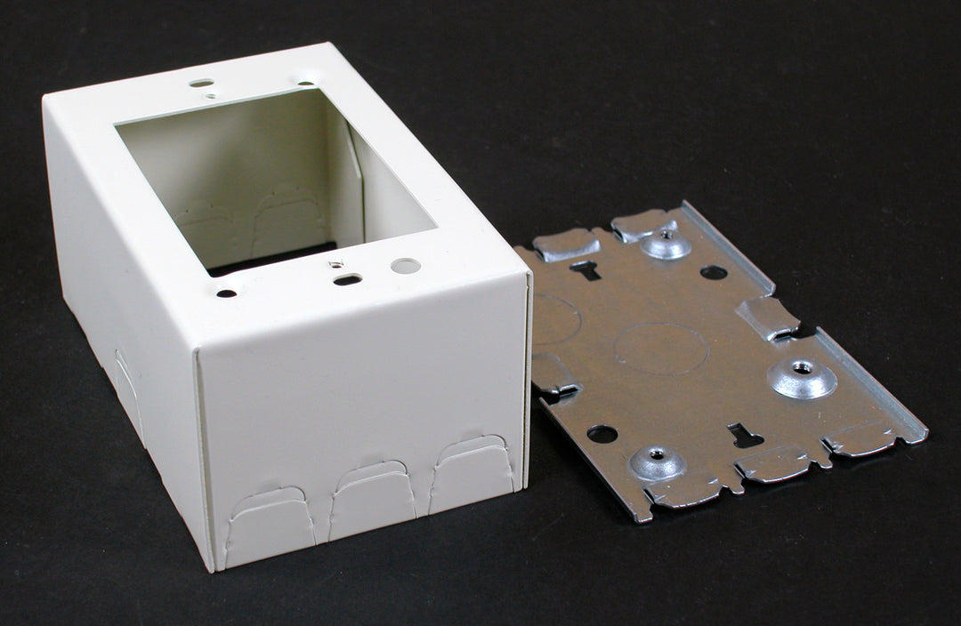 STL SHALLOW DEVICE BOX WHITE