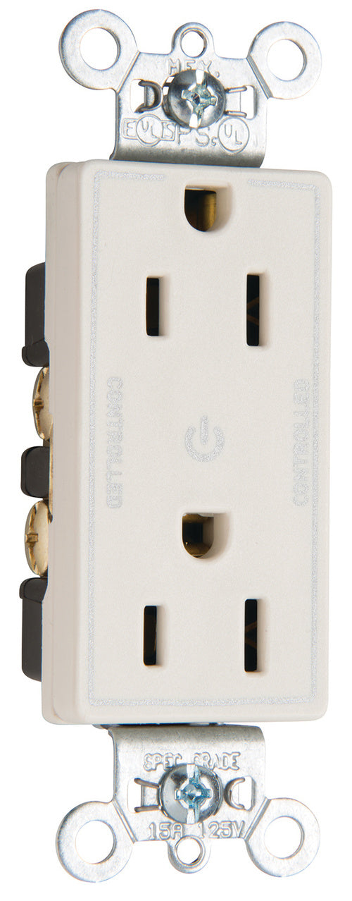 15A DUAL CONT DECO RECP GR