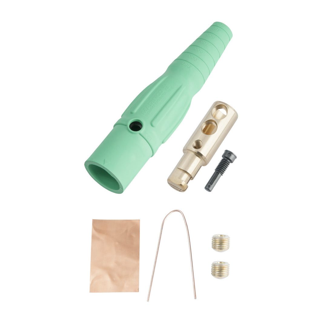 400A 600V MALE CAM TYP PLUG GREEN