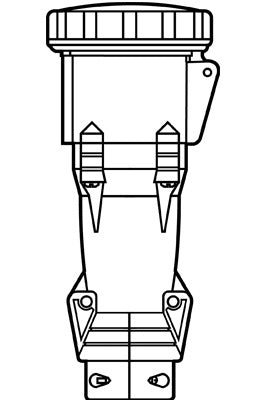 32A 5W  220/240V IP67 CONN.