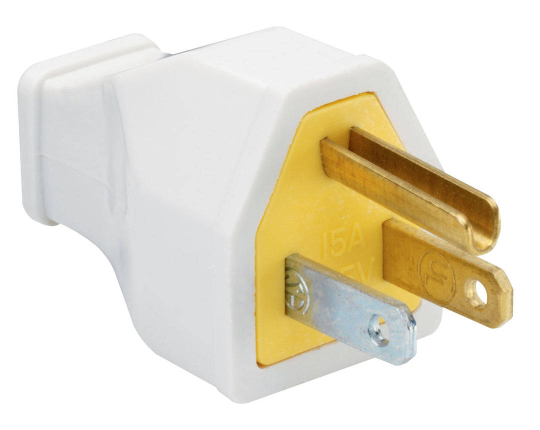 15A RESID PLUG WH