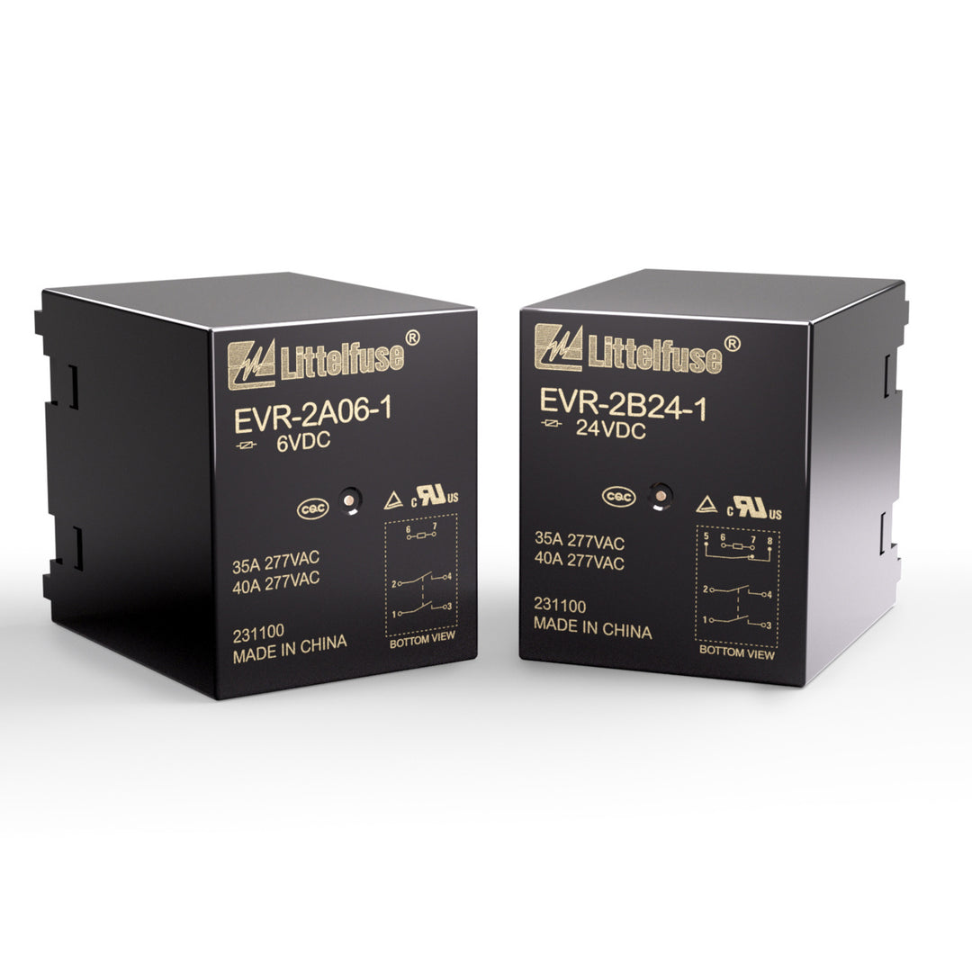 Relay, 2P, 40A, 9V, Form A