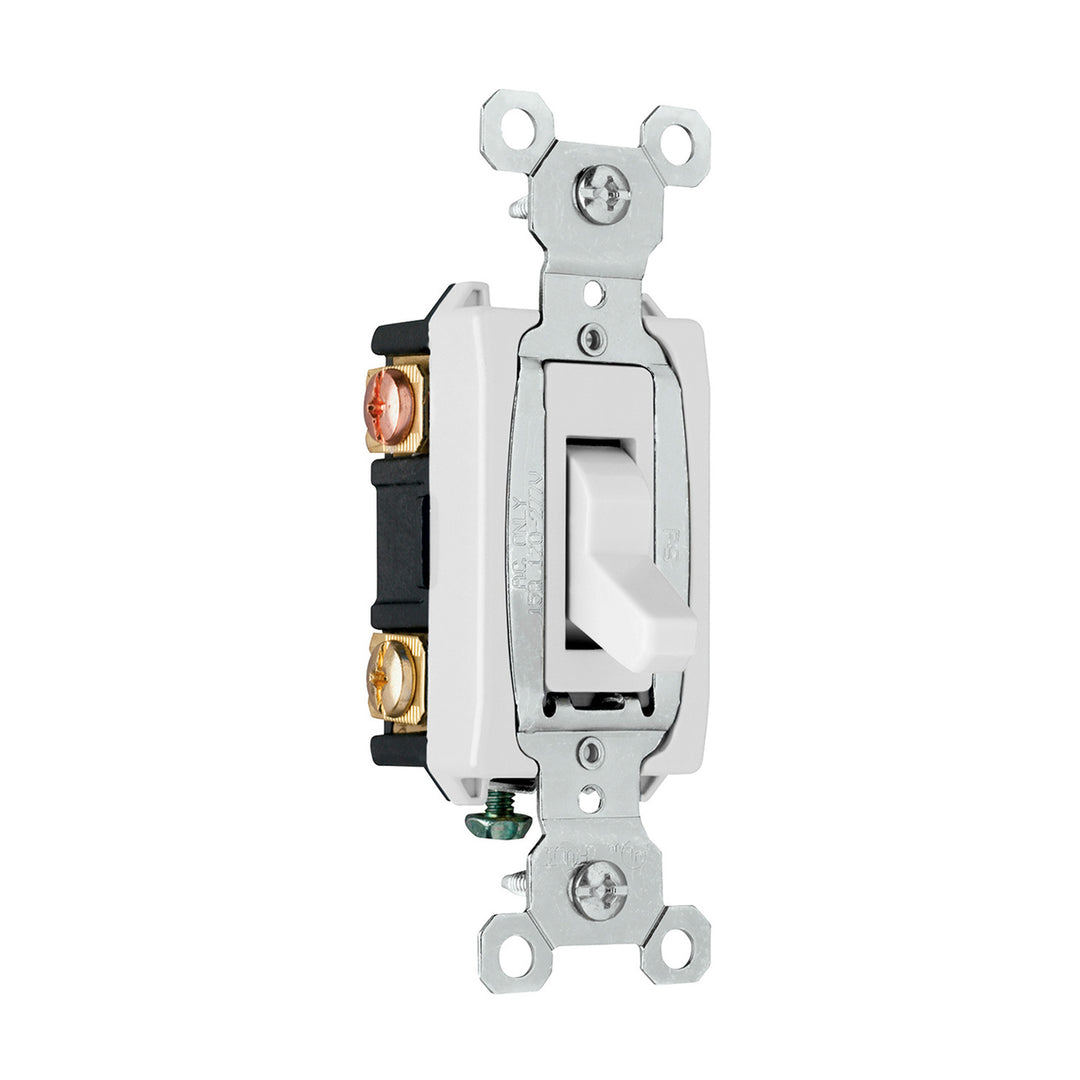 15A 120/277VAC B+S WIRE COMM 3W SW W