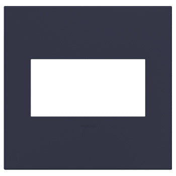 Bleu Noir, 2-Gang Wall Plate