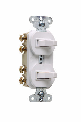 COMBO 2SWITCHES 3WAY 15A120/277V W