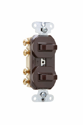 COMBO 2SWITCHES 3WAY 15A120/277V BN
