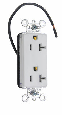 20A/125V SPLT CIRC DECOR SPEC GR W