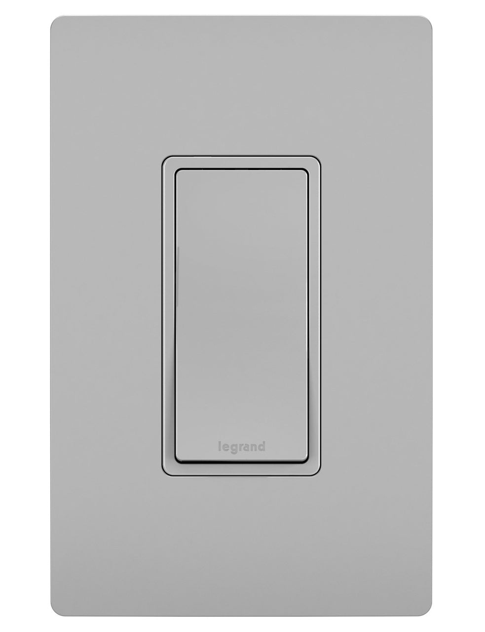 DECOR SWITCH 1- 15A 120/277V W/GRD GRY