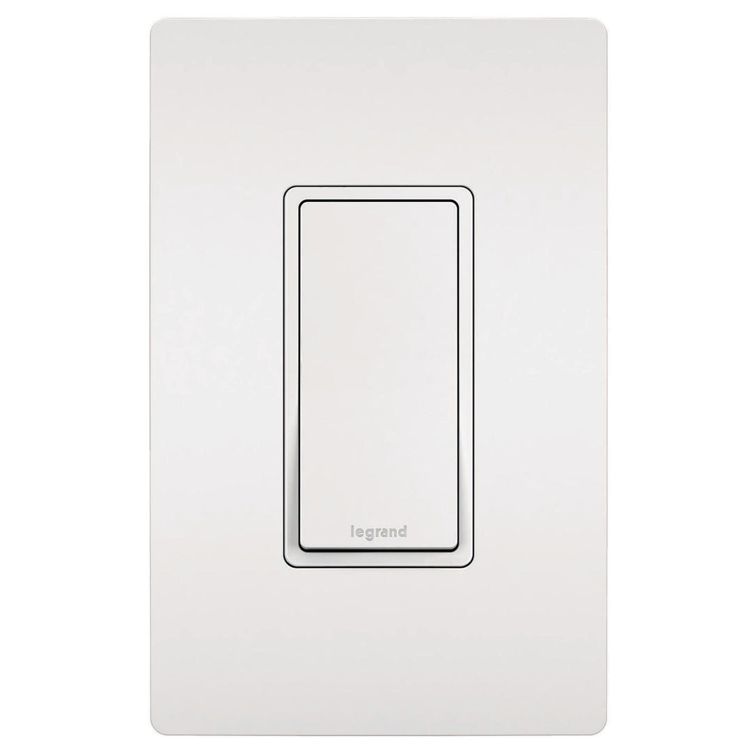 CC 3W DECOR SW 15A 120/277VAC WH