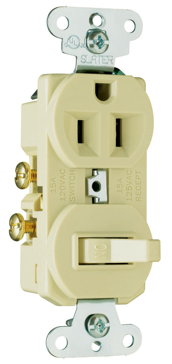 COMBO 15A 1 SW 1P-120V 1RECP-125V I