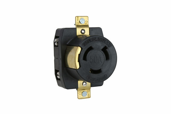 LKG RCPT, 2P3W, 50A 250/600V