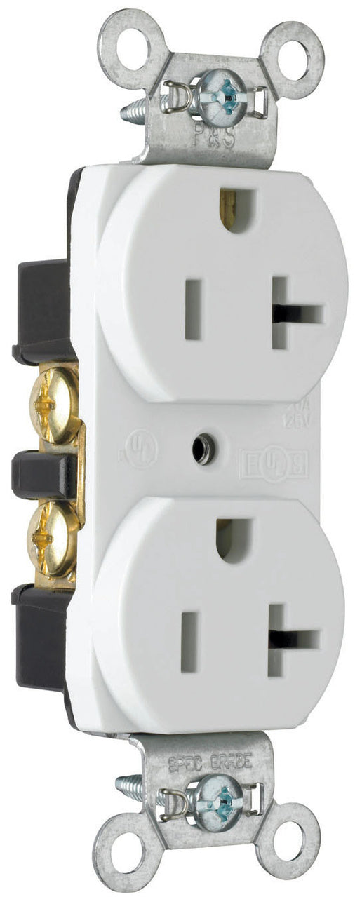 20A 125V CNSTN DUP REC SMTH FCE GRY