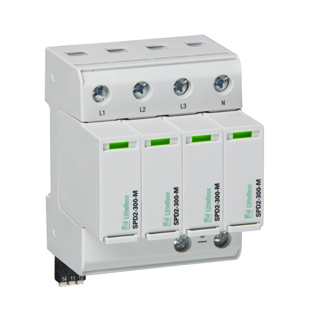 SPD,DIN Rail,Type 2,4P0,480V