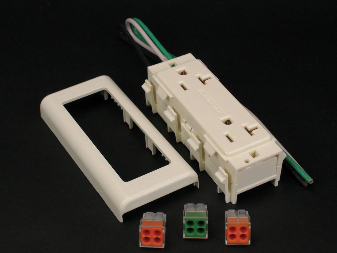 RECEPT W/PIGTAILS 20A 125V FW