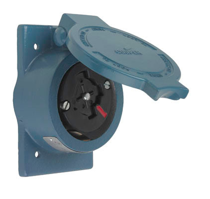 POW-INT RCPT, 4P5W, 30A 250/600V, COV