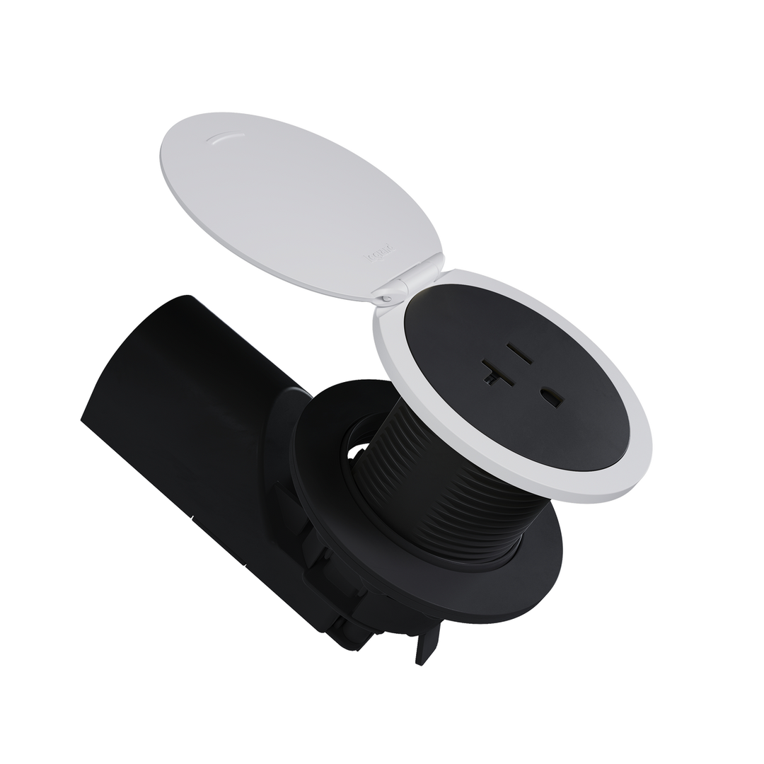 COUNTERTOP POWER LID MATTE W