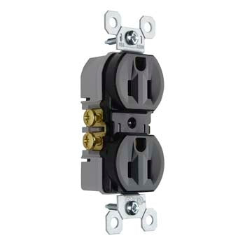 15A/125V RECEPT DUPLEX SIDE + SPEED