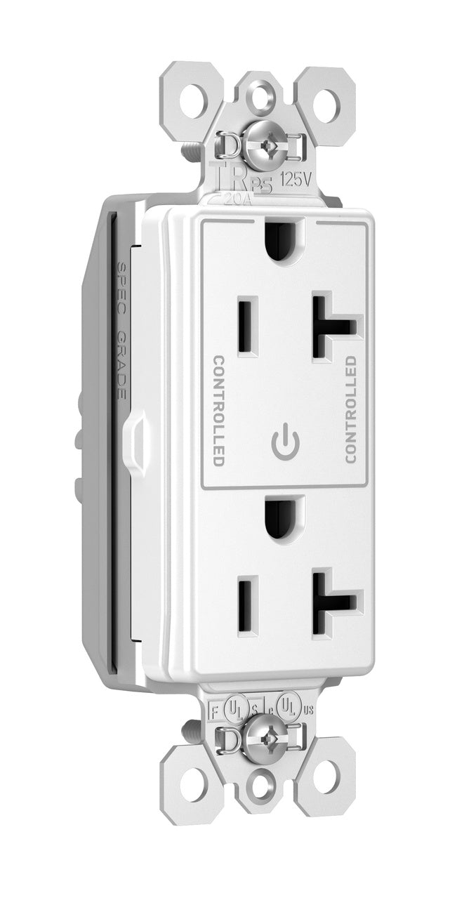 20A TR HALF CTRL PLUGTAIL RECEPT W