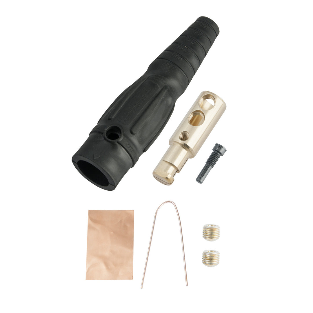 400A 600V MALE CAM TYPE PLG BK