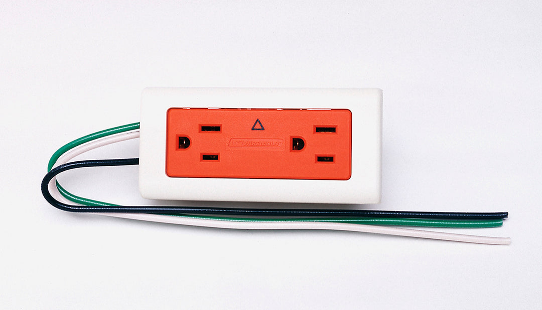 ISOL GRND RECPT W/PIGTAILS 15A 125V