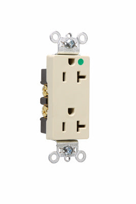 DECO DUP RECEP 20A 125V B+S WIRE HG I