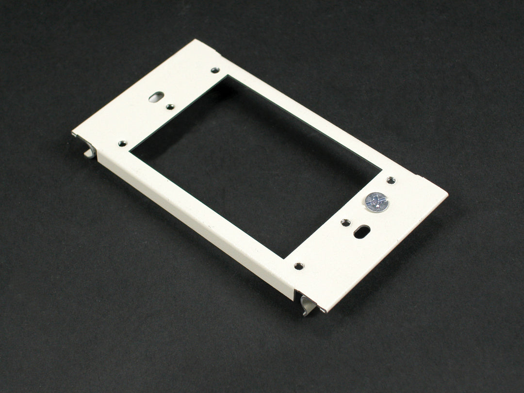 GRAY 1 GANG DEVICE PLATE