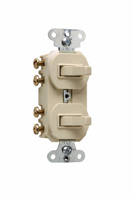COMBO 2SWITCHES 3WAY 15A120/277V I