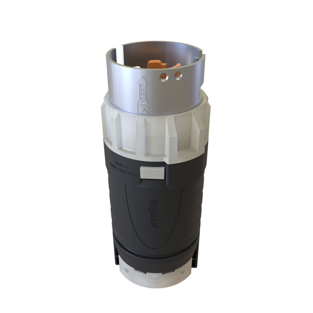 LOCKING PLUG, 50A 250V, 2P3W
