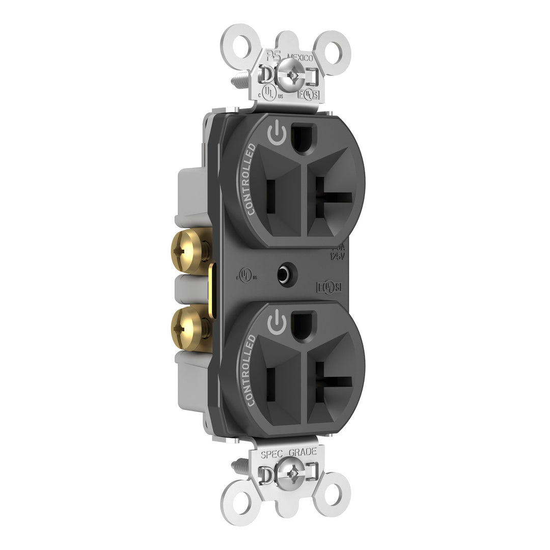 20A DUAL CONT DUP RECP BK