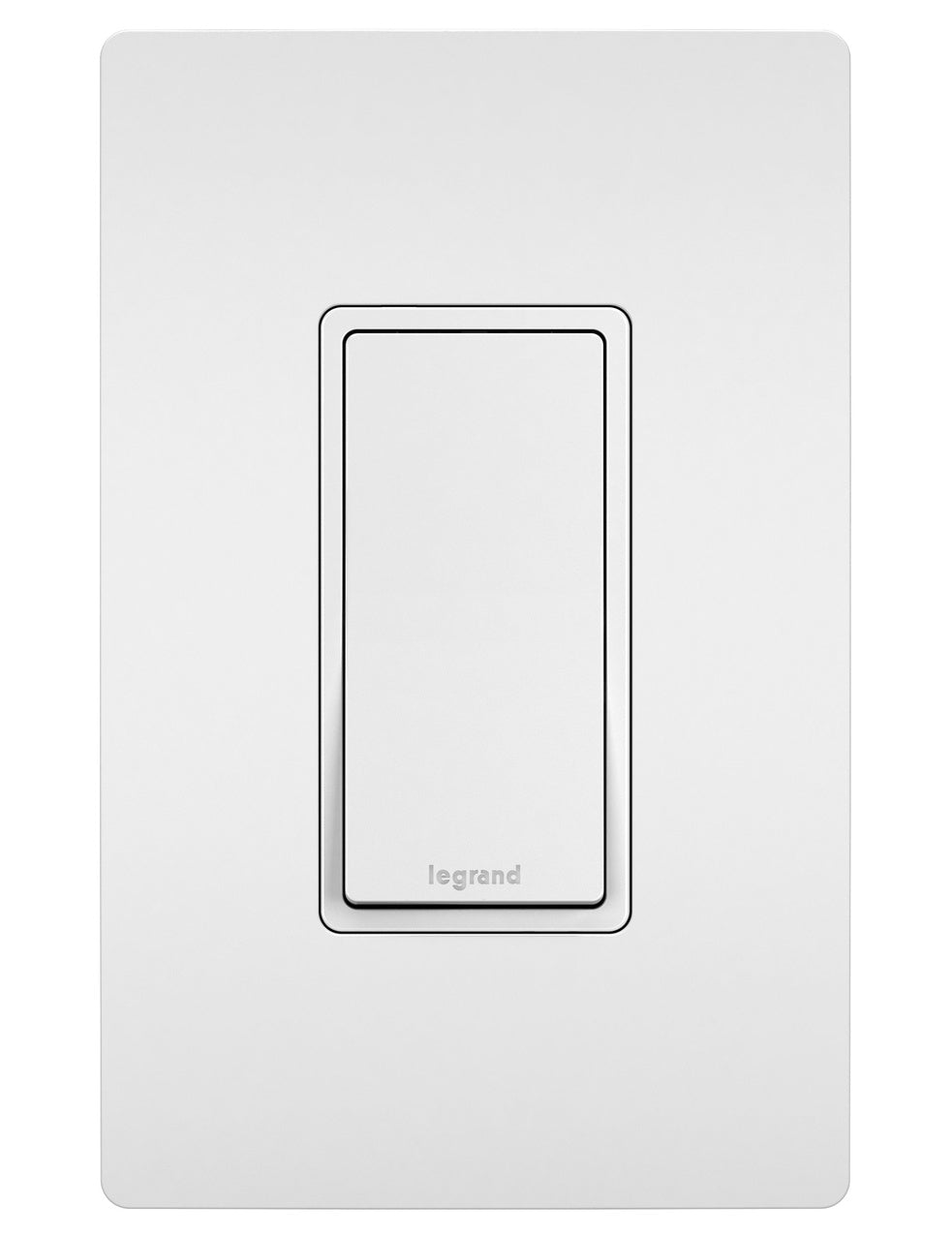 CC SNGL DECOR SW 15A 120/277VAC WH