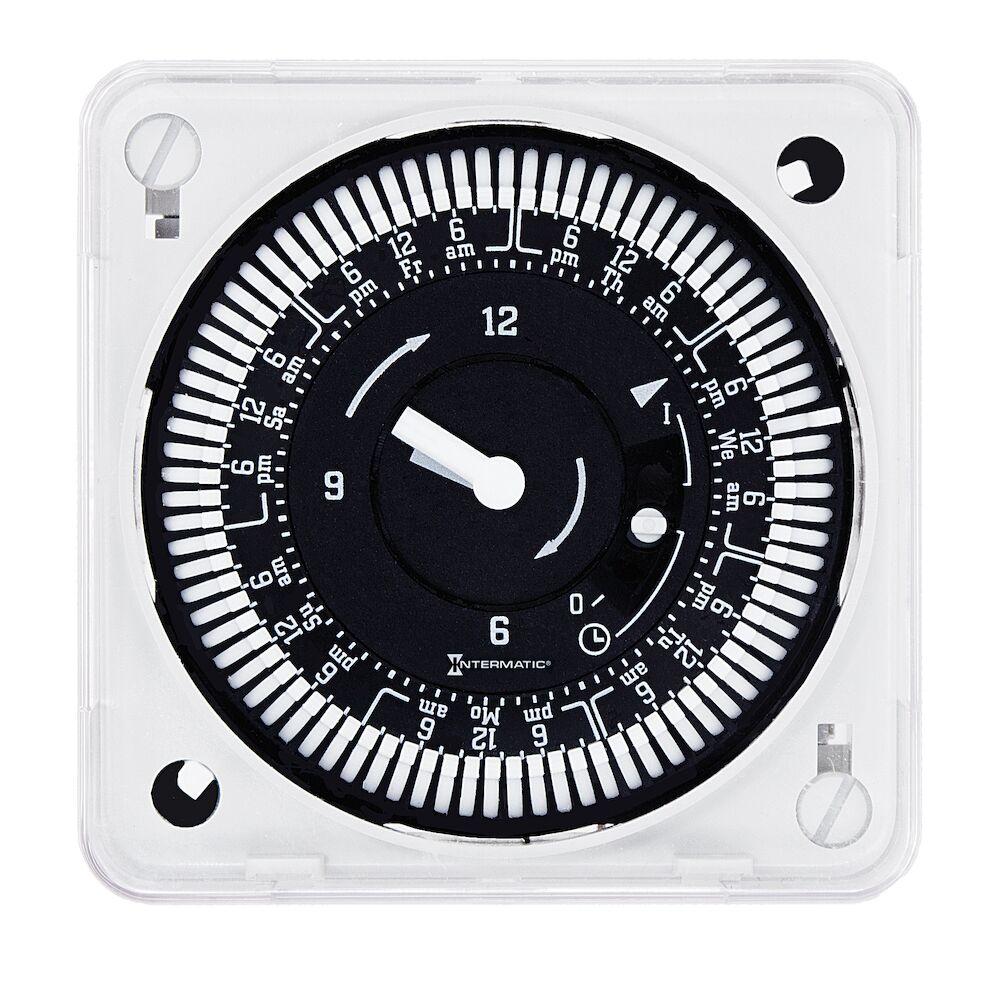 7-Day 120V Electromechanical Flush Mount Timer M