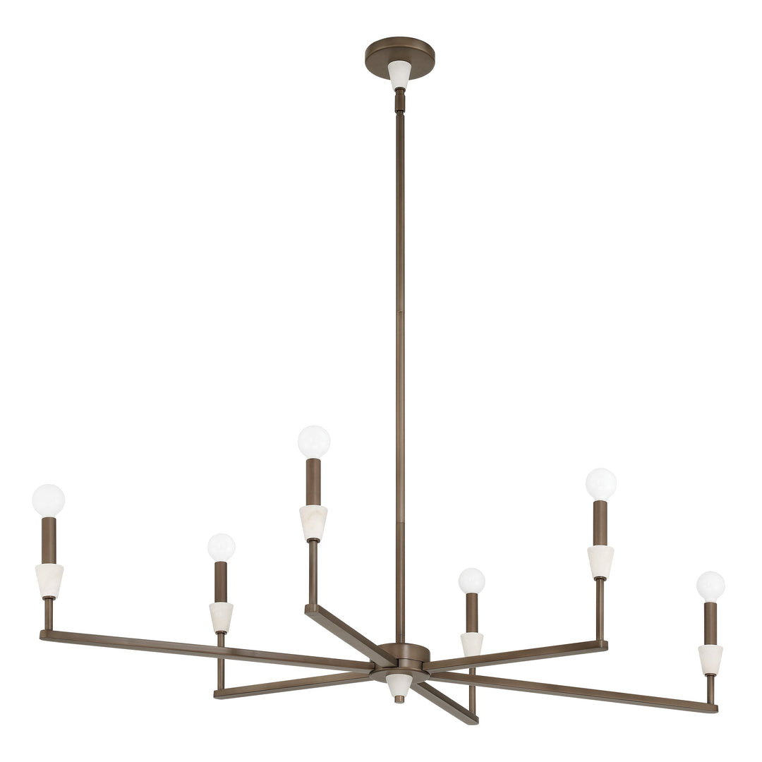 6L Linear Chandelier