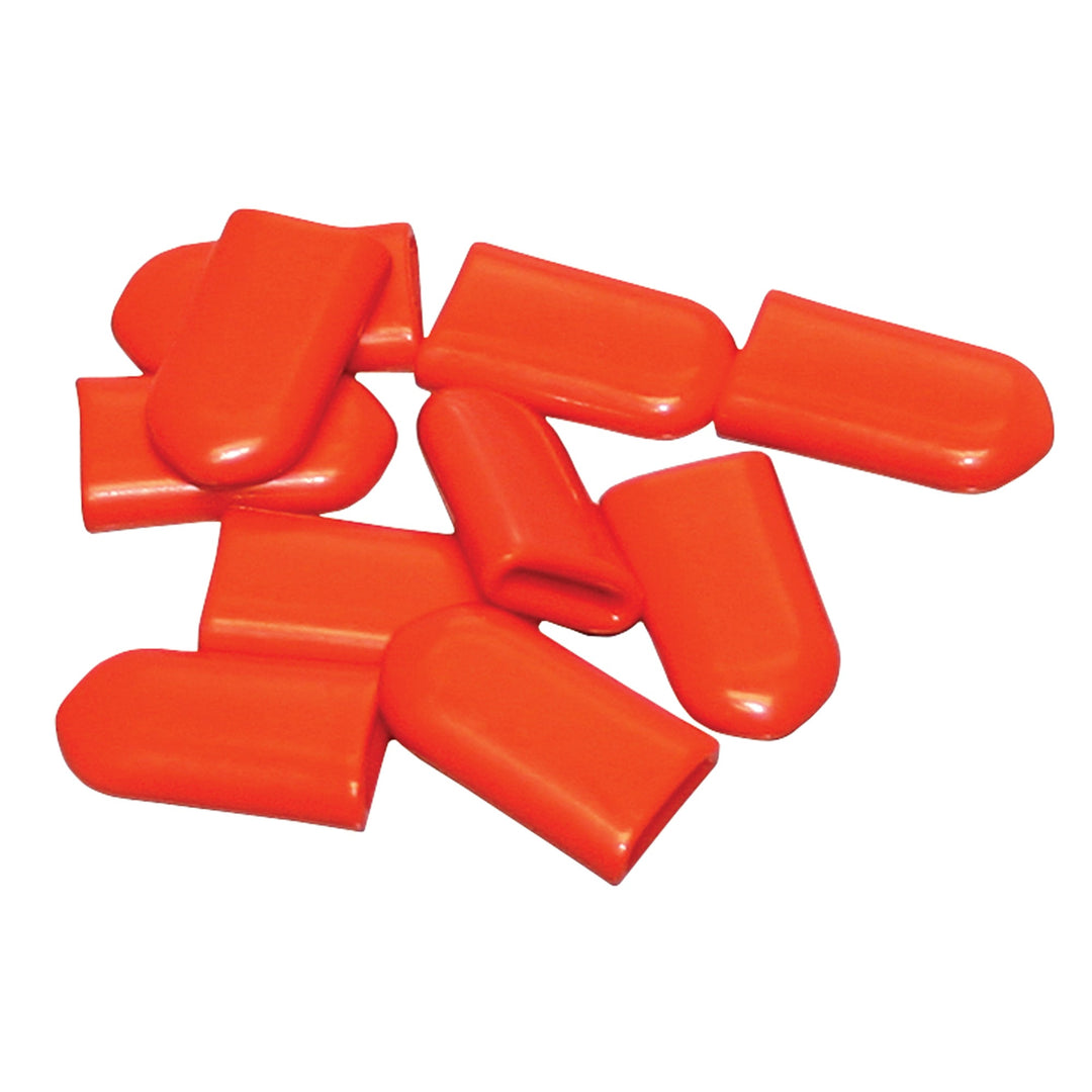 Orange Vinyl Cushion/Insulator for Time Switch Manual Lever, 10 pack