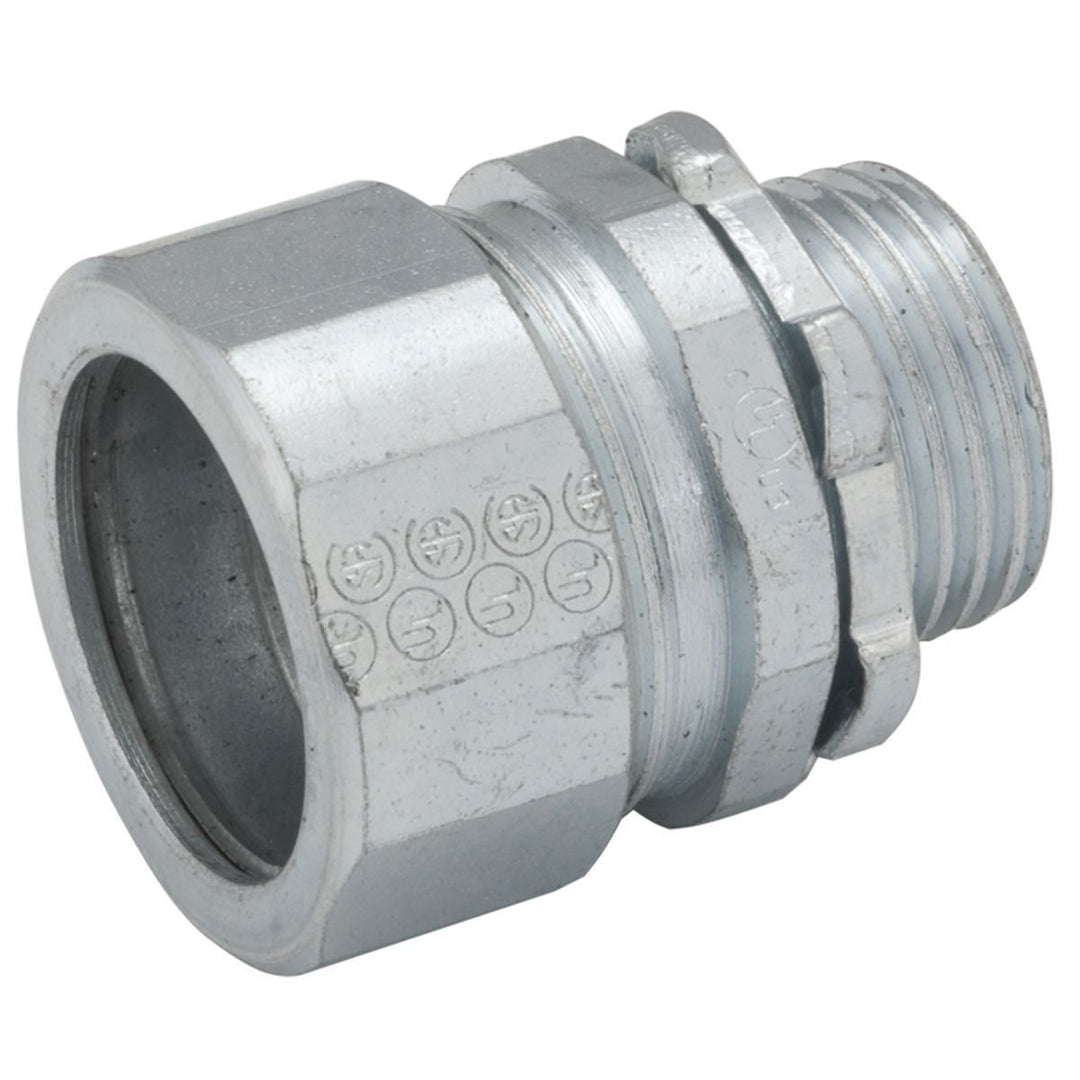 RGD/IMC COMPR CONNECTOR 1-1/4 IN STEEL