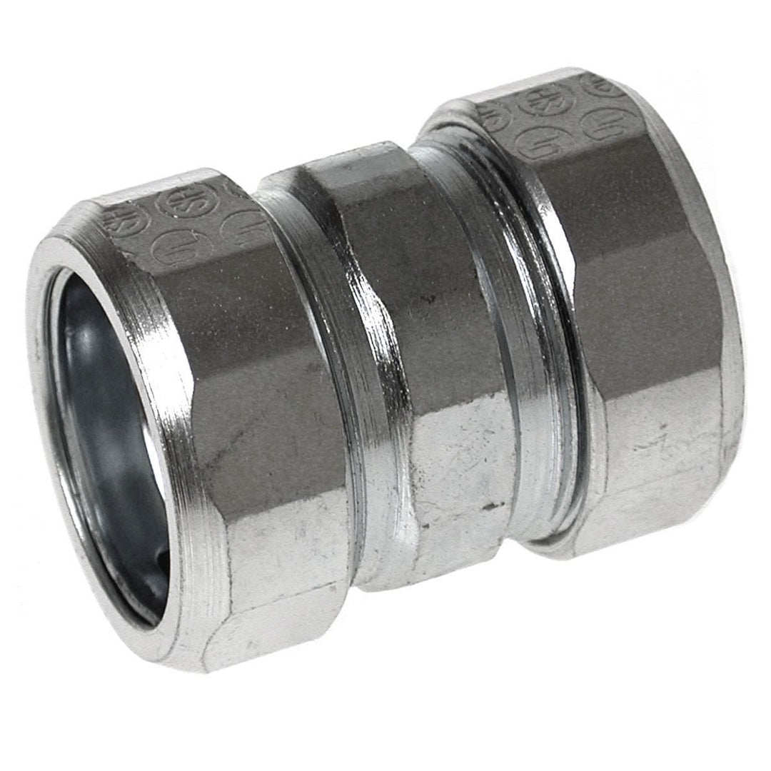 RGD/IMC COMPR COUPLING 1-1/4 IN STEEL