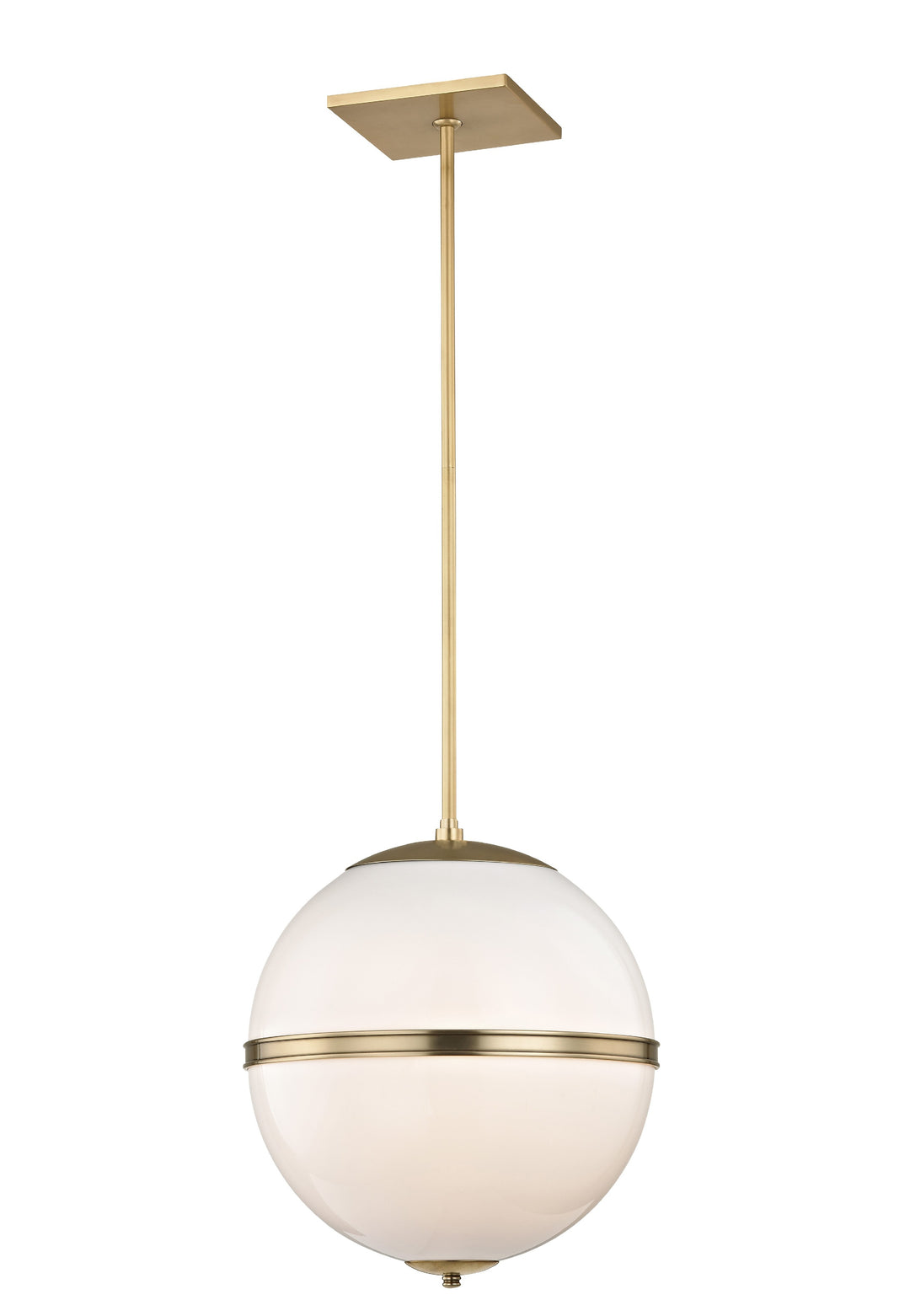 Brian Patrick Flynn Truax 4 Light Aged Brass Pendant