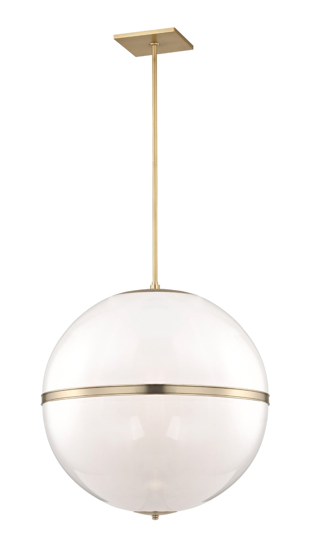 Brian Patrick Flynn Truax 4 Light Aged Brass Pendant