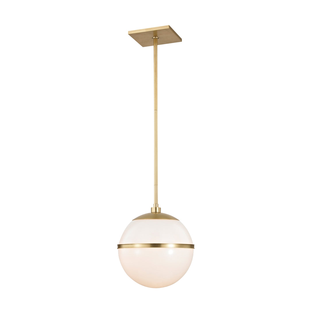 Brian Patrick Flynn Truax 1 Light Aged Brass Mini Pendant